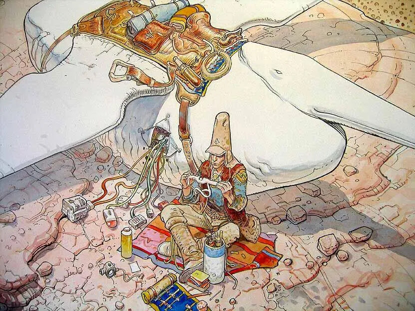 Иллюстрация Moebius