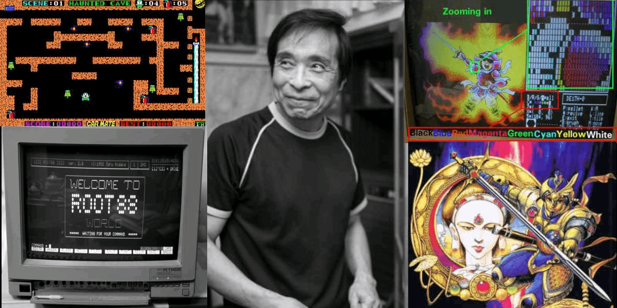 Постер с сотрудниками Enix